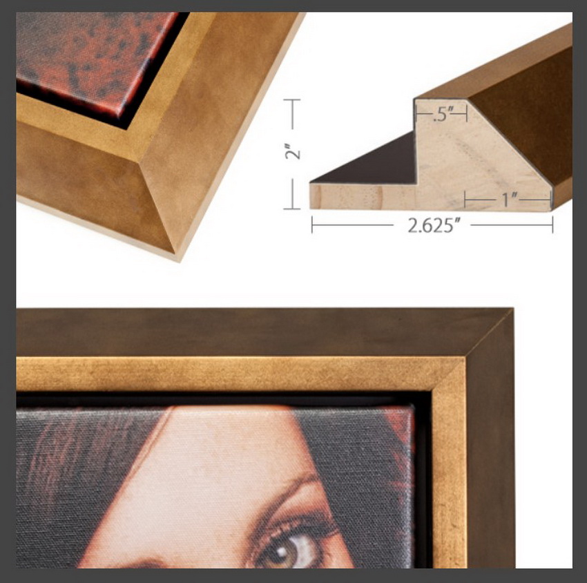 Framed Canvas detail